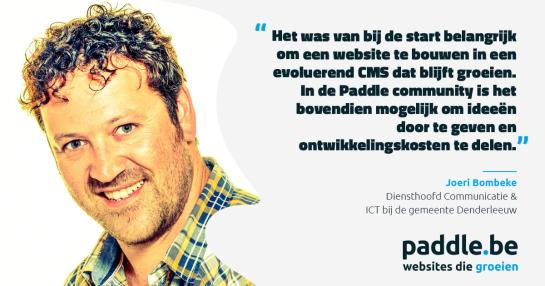 De woorden van de gemeente Denderleeuw 