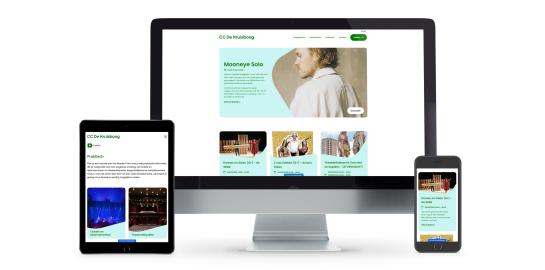 Website CC De Kruisboog